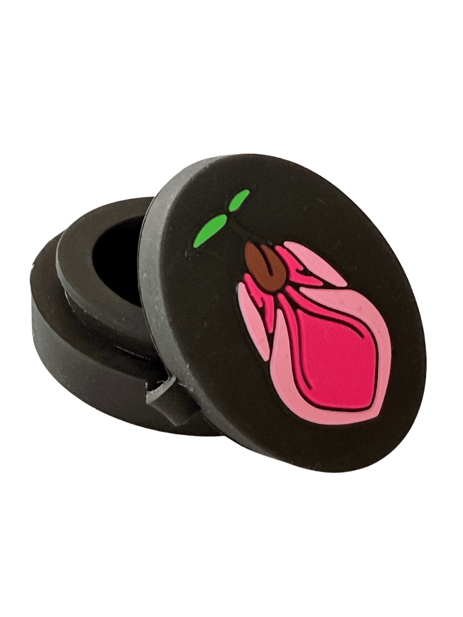 Contenedor de silicona 5 ml Girls Seeds negro con superficie antiadherente