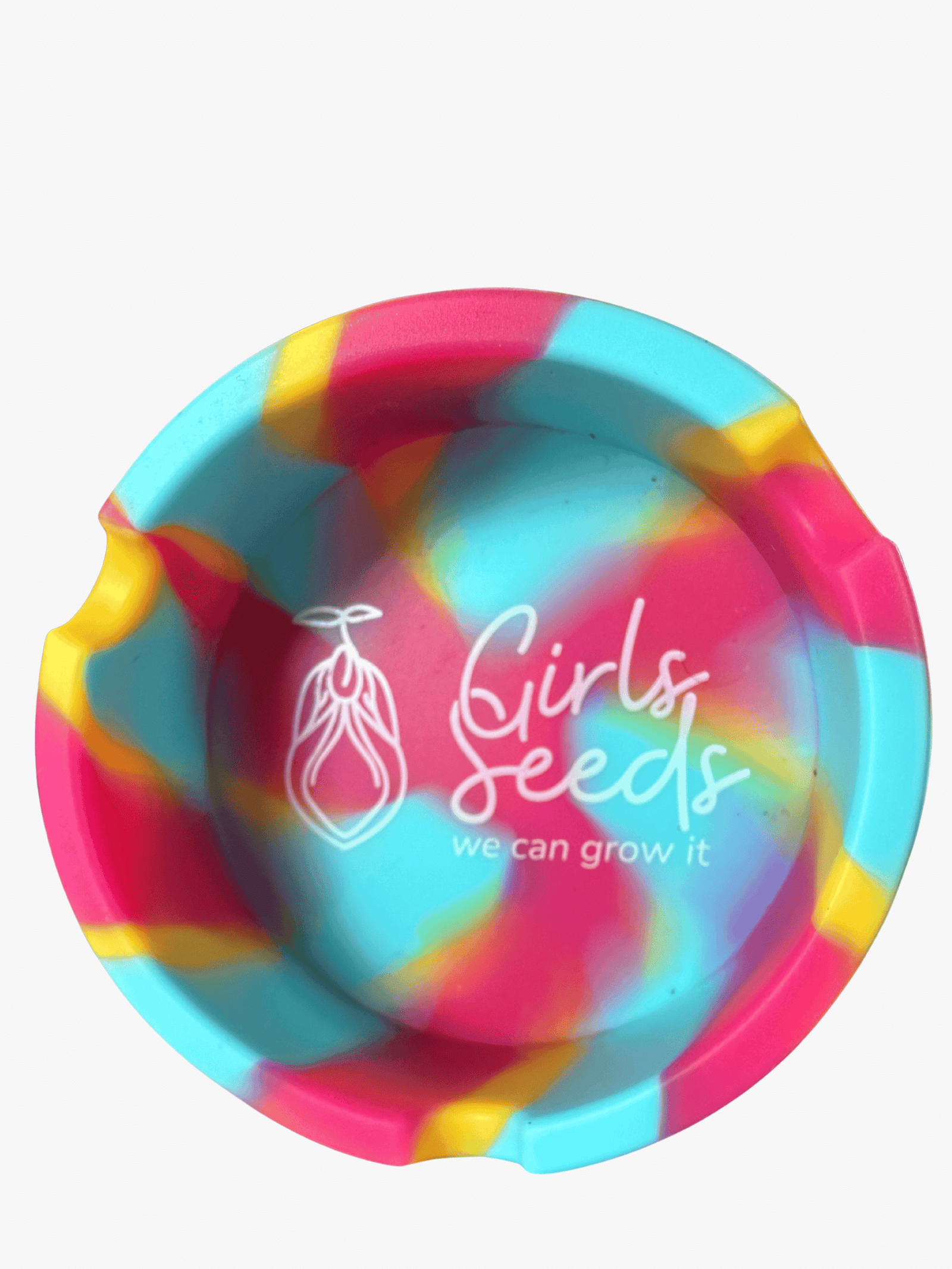 Cenicero de silicona plegable Girls Seeds resistente al calor